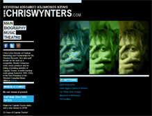 Tablet Screenshot of chriswynters.com